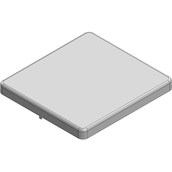 Masach Tech-MS366-10S null 36.6 x 34.1 x 3.3mm One-piece Drawn-Seamless RF Shield/EMI Shield (CRS)