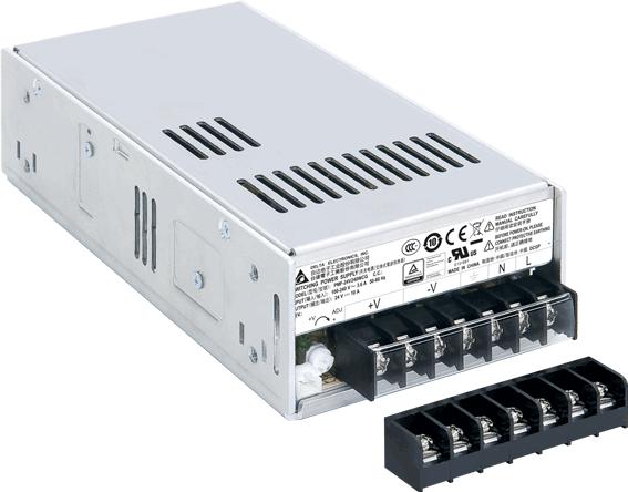 Delta Electronics-PMF-24V240WCGB Suministro de energía de AC a CC AC/DC Power Supply Single-OUT 24V 10A 240W 7-Pin Carton