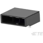 TE Connectivity-1-353081-2 Piastre connettori e prese PCB Conn Shrouded Header (4 Sides) HDR 3 POS 10.16mm Solder RA Side Entry Thru-Hole Box