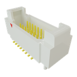 Conn Shrouded Header (4 Sides) HDR 16 POS 1mm Solder ST Top Entry SMD Micro Mate™ T/R
