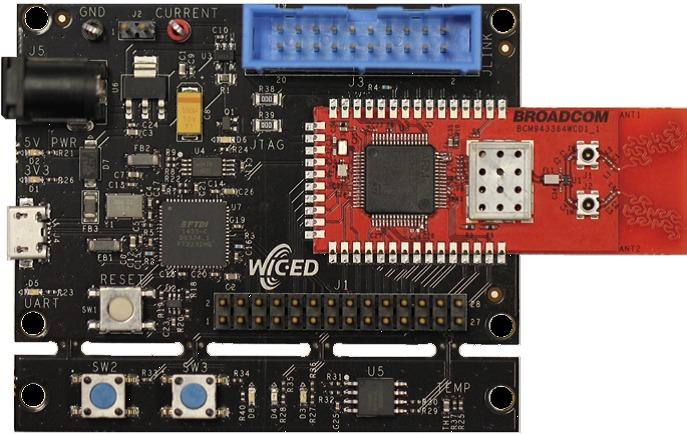 Infineon Technologies AG-BCM943364WCD1_EVB Kit e schede di sviluppo RF/Wireless BCM943364WCD1 802.11 Wireless LAN Development Kit
