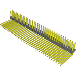 Conn Unshrouded Header HDR 72 POS 2.54mm Solder RA Side Entry Thru-Hole Bulk