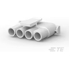 TE Connectivity-794116-1 Custodia filo connettore dedicato Conn Housing PL 4 POS 9.91mm Crimp ST Cable Mount Natural Package
