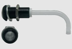 Bivar-RHD-1100-2000-F9PZ67PR LED-Lichtleiter LED Light Pipe Round Right Angle Fresnel Clear Rigid Bag