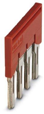 PHOENIX CONTACT-3030307 连接器配件 Connector Accessories Plug In Bridge Straight Copper Red
