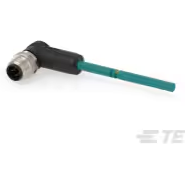 TE Connectivity-TAD2423A201-005 null Copper Cable Assembly With M12 Circular Connector