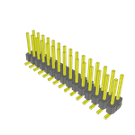 Conn Unshrouded Header HDR 30 POS 2.54mm Solder ST Top Entry SMD T/R