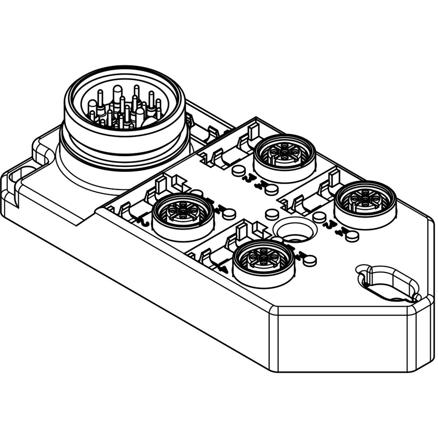 Molex-1202480077 null Passive Junction Box