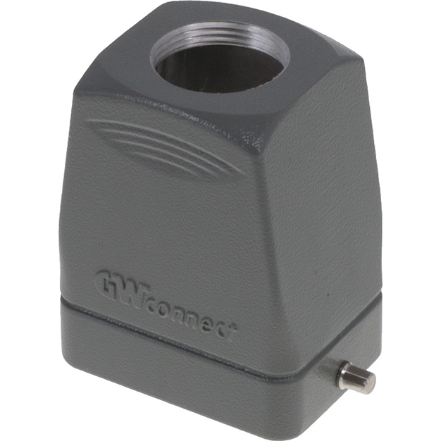 Molex-7806.6427.5 Schrumpfbalgenadapter Hood 180° 6 Shell Size Polyester Powder Die Cast Aluminum GWconnect®