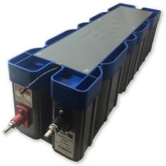 Eaton-XLM-62R1137B-T 双电层电容器 - 超级电容器 Cap Supercap 130F 62.1V 0% to 20% ( 635 X 176 X 173mm ) Screw Mount T hreaded Protected 5200uA 0.0067 Ohm 1500h 65°C Box