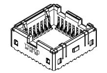 Molex-1050281001TR200 Connector Socket Conn Camera Socket SKT 32 POS Solder ST SMD T/R
