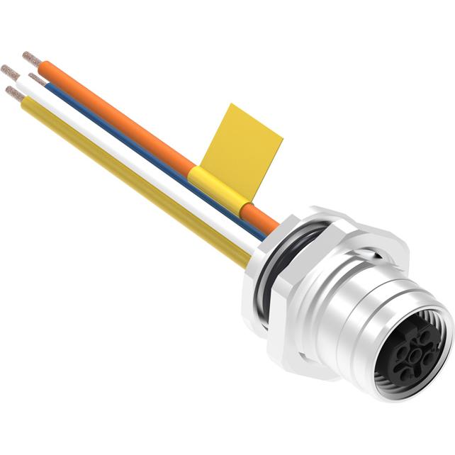 Molex-1201095002 null Cable Assembly 0.05m 22AWG M12 Circular F Ultra-Lock®