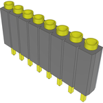 Conn Socket Strip SKT 8 POS 2.54mm Solder ST Top Entry Thru-Hole Bulk