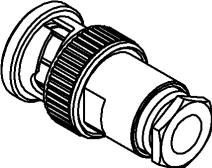 Radiall-R141007161W RF-Steckverbinder Conn BNC 0Hz to 1.5GHz 50Ohm ST Cable Mount PL Gold Over Nickel