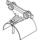 Molex-54141 Wire Rope Accessories Wire-Rope Festoon Systems End Clamp 605