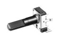 Panasonic-EVJ-Y81F15B54 Resistor, capacitores variables, potenciómetres y reostates Res POT 50K Ohm 20% 0.05W(1/20W) 1(Elec)/1(Mech)Turns 6mm (17.8 X 13 X 18.6mm) Pin Bracket Mount/Through Hole Tray