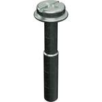 Connector Accessories, MPM DIN SCREW M3 STEEL - ZINC PLATED, 20.00MM LENGTH, 1 BAG OF 100