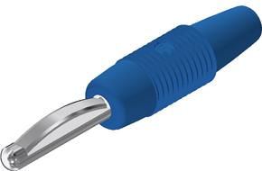 SKS Kontakttechnik-VON 20 BLUE 电子测试设备连接器 Conn Banana M 1 POS Screw ST Cable Mount 1 Port