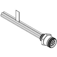 Molex-1300150062 null Cable Assembly Circular UL 1015 1.83m 16AWG Circular 12 POS F Mini-Change
