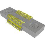 Conn One Piece Board Stacker HDR 20 POS 1mm Solder ST SMD Tube