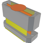 Conn Micro High Speed Terminal Strip HDR 60 POS 0.5mm Solder ST Top Entry SMD T/R