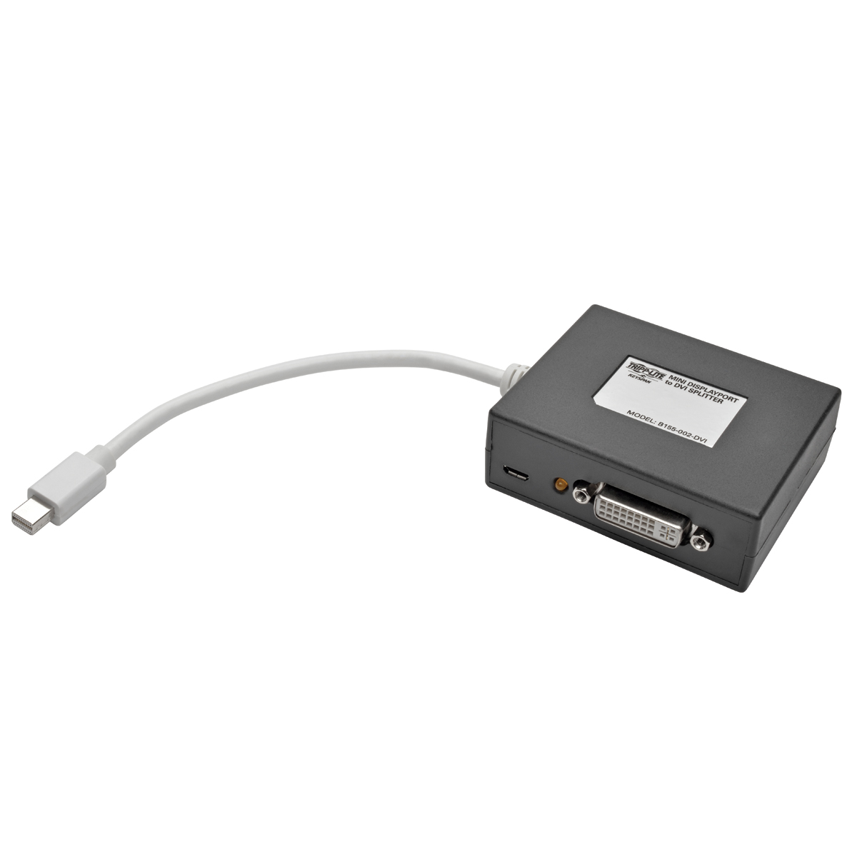 Eaton-B155-002-DVI Schnittstellenmodule 2-Port Mini DisplayPort to DVI Splitter, TAA