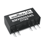 Module DC-DC 24VIN 2-OUT -12V/12V -0.042A/0.042A 1W 5-Pin SIP Module Tube