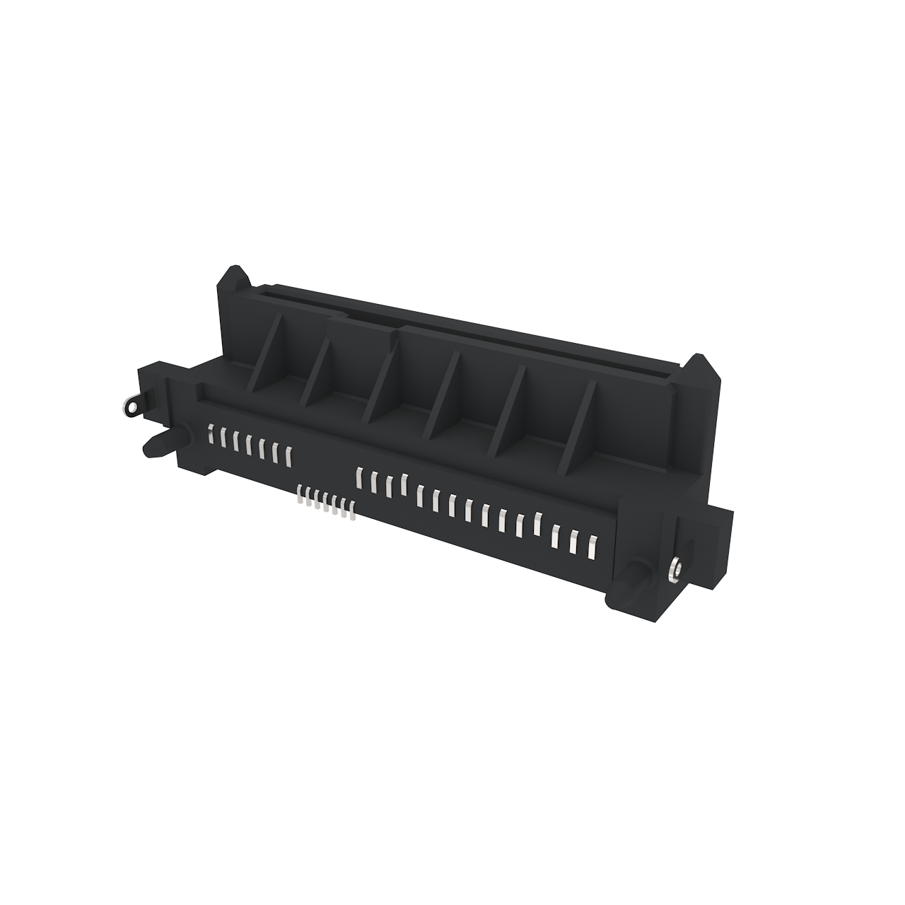Amphenol Communications Solutions-SAS3F2130241TR Conector SCSI SAS R/A SMT Receptacle H 7.07