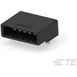 TE Connectivity-1-178295-5 Cabezales del conector y receptáculos PCB Conn Shrouded Header (4 Sides) HDR 5 POS 3.81mm Solder RA Side Entry Thru-Hole Box