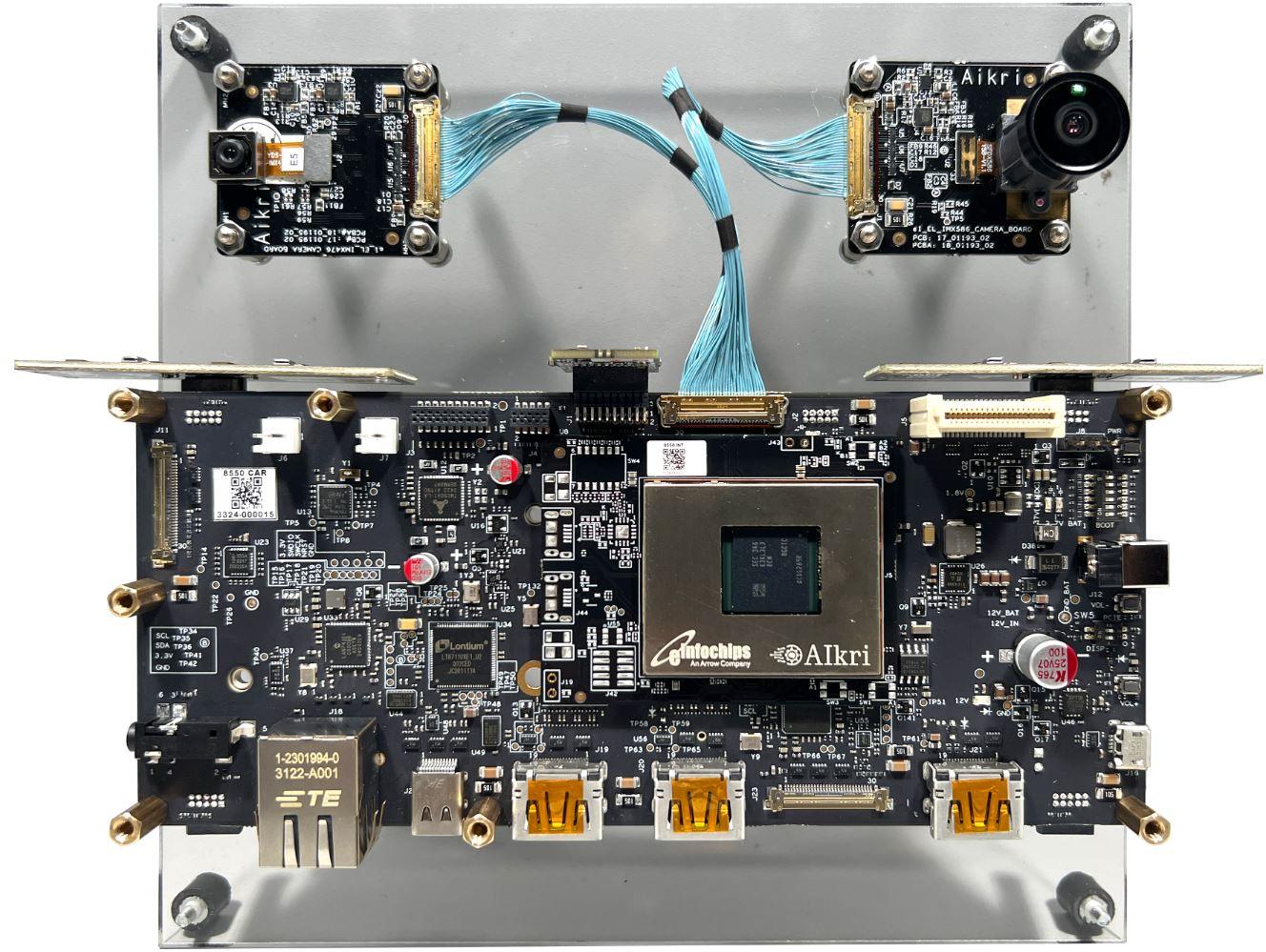 eInfochips-AIKRI-85X-50LD-8-4 Embedded System Development Boards and Kits AIKRI-85X-50LS-8 System on Module - SOM Development Kit 8GB RAM 128GB Flash Kernel 5.15/Linux
