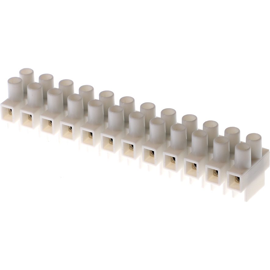 Molex-391001812 连接器接线板 Conn Barrier Strip 12 POS 8mm Panel Mount 20A