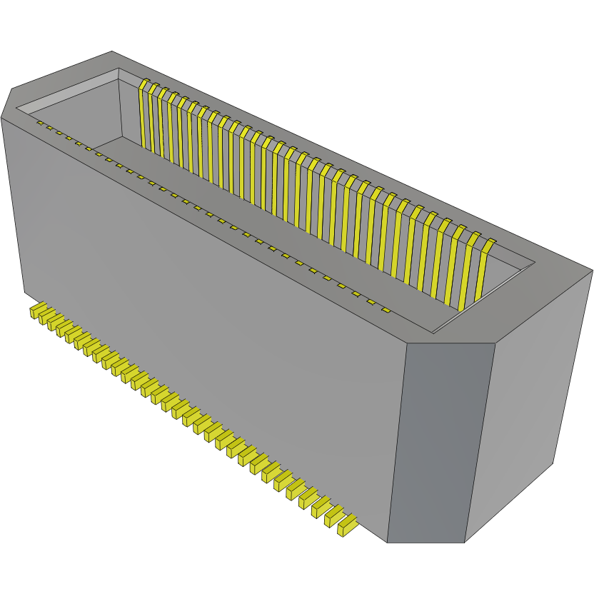 Samtec-BTH-030-02-F-D-A Connector Headers and PCB Receptacles Conn Micro Terminal HDR 60 POS 0.5mm Solder ST SMD Tray