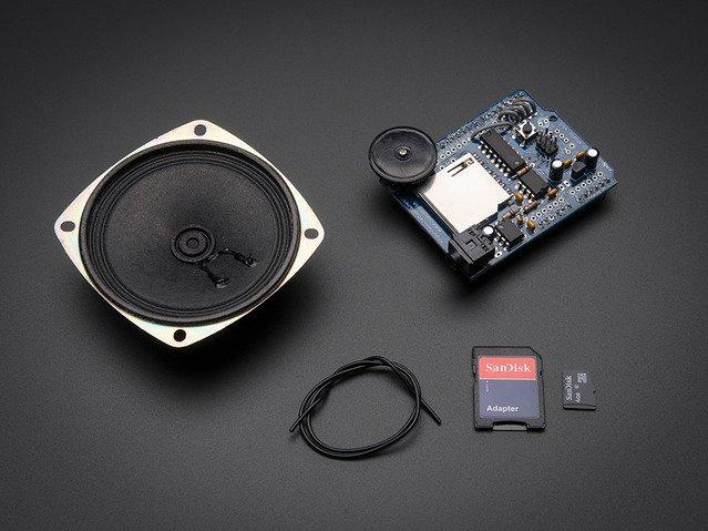 Adafruit Industries-175 开发套件和工具 Music, sound add-on pack for Arduino
