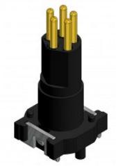 CONEC-42-01222 Steckverbinder, rund Conn M8 Circular M 5 POS Solder ST Thru-Hole 5 Terminal 1 Port Bulk