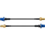 Cable Assembly Coaxial 0.1m 26AWG SMA to SMB F-M