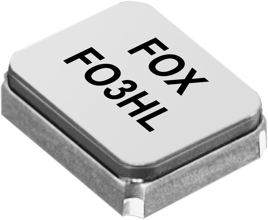 Fox Electronics-FO3HLBDM25.0-T1 Oscillateur cristal SMD Oscillator XO 25MHz ±25ppm 15pF HCMOS 55% 3.3V 4-Pin SMD T/R