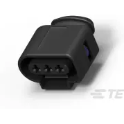 TE Connectivity-2050994-1 Custodia filo connettore dedicato Conn Housing PL 3 POS 6mm Crimp ST Cable Mount Black