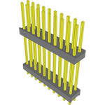 Conn Board Stacker HDR 20 POS 2.54mm Solder ST Top Entry Thru-Hole Bulk