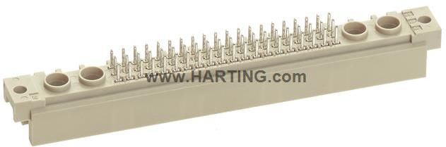 HARTING-09731606991 Steckverbinder, Mutterplatine Conn DIN 41612 M 4Power/60Signal POS 2.54mm
