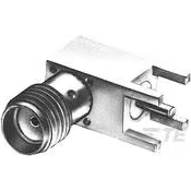 TE Connectivity-1053400-1 Connector RF Conn SMA 0Hz to 18GHz 50Ohm Solder RA Thru-Hole RCP Gold Package