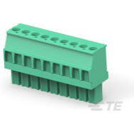 TE Connectivity-1986375-9 Blocs de raccordement de terminaux Conn Eurostyle Block F 9 POS 3.81mm Screw ST Cable Mount 11A/Contact