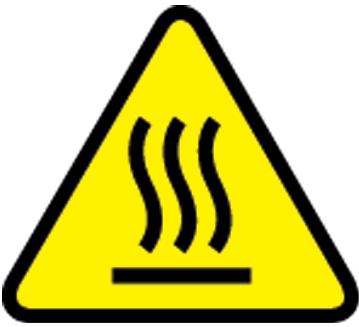 Panduit-WL35Y Beschriftungen Labels Warning Label Vinyl Adhesive Black/Yellow 5.8x50.8mm