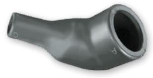 Glenair-809B060-5 Wärmeschrumpfende Produkte Heat Shrink Molded Boot Elastomer Black