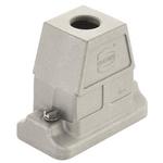 Hood 180° 10B Shell Size Electrical Conductive Die Cast Aluminum Screw Lock Han®