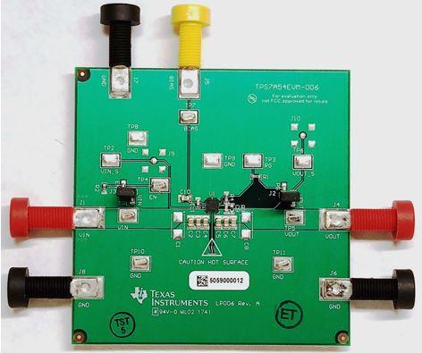 Texas Instruments-TPS7A54EVM-006 Energiemanagement, Entwicklungsplatinen und -kits TPS7A54-Q1 Linear Regulator Evaluation Board