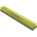 Conn Unshrouded Header HDR 120 POS 2mm Solder ST Top Entry Thru-Hole Bulk