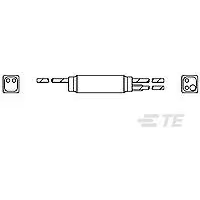 TE Connectivity-CZ0448-000 Assemblaggio cavo Altro Data Bus Couplers