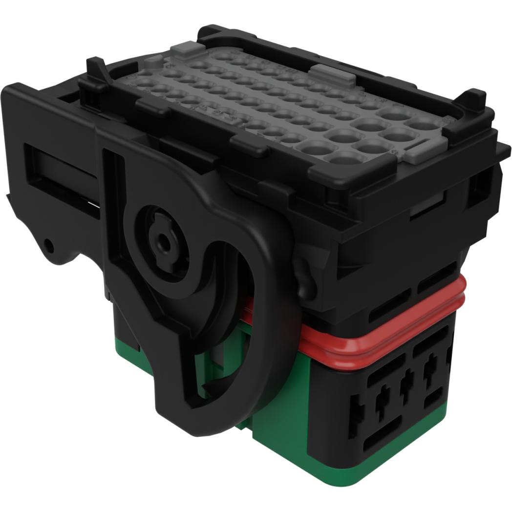 Molex-64320-1315 Custodia filo connettore dedicato Conn Housing RCP 48 POS 2.54mm/3.7mm Crimp ST Cable Mount Green Carton