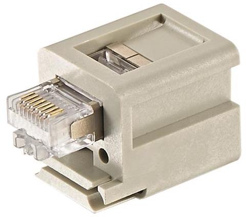 HARTING-09120033001 Steckverbinder, Telefon und Telekommunikation Connector Telephone and Telecom M 8 POS ST