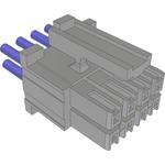 Samtec-MMSDT-04-20-L-36.00-S-K Cable Assembly AC Power Mini Mate Discrete Cable Assembly